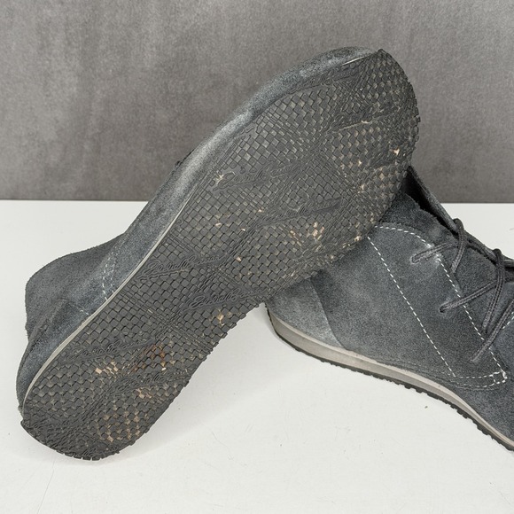 Eddie Bauer Boots Womens Size 9.5 Gray Suede Chukka Lace Up Casual 6180-766 - Picture 6 of 10